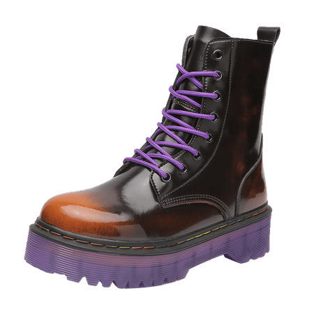 Women s Fashion Platform Lace Up Combat Boots Ankle High Side Zipper Boots Women s Footwear
Women s Fashion Platform Lace Up Combat Boots Ankle High Side Zipper Boots Women s Footwear