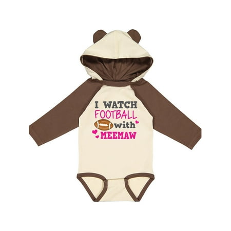 Inktastic I Watch Football with My Meemaw Gift Baby Girl Long Sleeve Bodysuit
Inktastic I Watch Football with My Meemaw Gift Baby Girl Long Sleeve Bodysuit