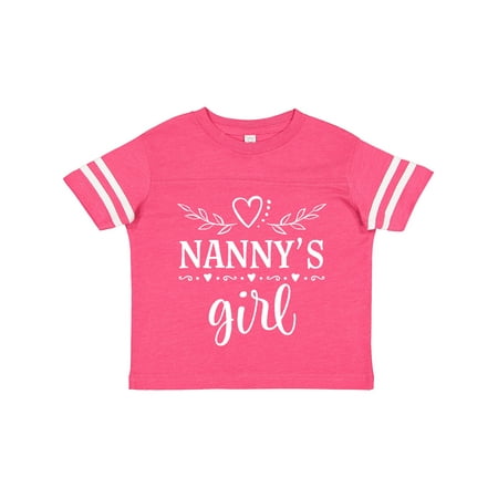 Inktastic Nanny Girl Granddaughter Gift Toddler Toddler Girl T-Shirt
