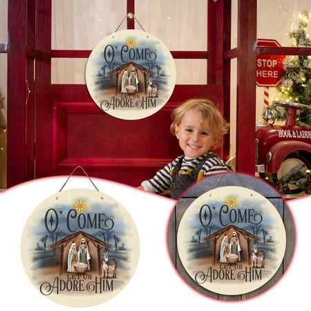 GARENAS Front Porch Decor Farmhouse Holy Christmas Christmas Tree Decoration Front Door Sign Farmhouse Porch Decoration Christmas Welcome Print Door Decoration Christmas Home Guest Door Decoration
GARENAS Front Porch Decor Farmhouse Holy Christmas Christmas Tree Decoration Front Door Sign Farmhouse Porch Decoration Christmas Welcome Print Door Decoration Christmas Home Guest Door Decoration