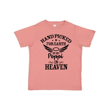 Inktastic Handpicked for Earth By My Poppi in Heaven with Angel Wings Gift Toddler Boy or Toddler Girl T-Shirt
Inktastic Handpicked for Earth By My Poppi in Heaven with Angel Wings Gift Toddler Boy or Toddler Girl T-Shirt