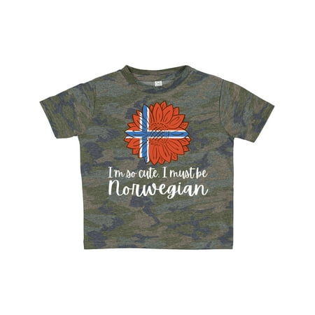 Inktastic I m So Cute I Must Be Norwegian Sunflower Norway Flag Gift Toddler Boy or Toddler Girl T-Shirt
Inktastic I m So Cute I Must Be Norwegian Sunflower Norway Flag Gift Toddler Boy or Toddler Girl T-Shirt