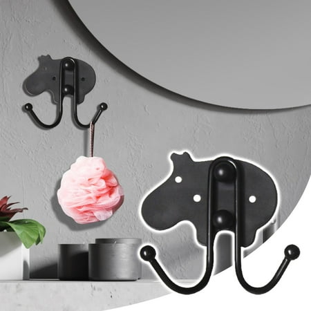 Multifunctional Hook Bathroom Kitchen Wall Hanging Cap Cartoon Metal Clothes Double Hook
Multifunctional Hook Bathroom Kitchen Wall Hanging Cap Cartoon Metal Clothes Double Hook