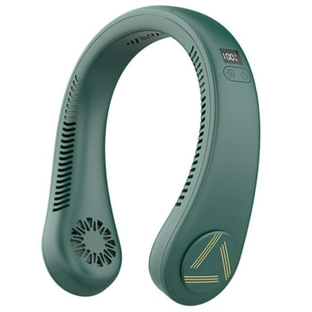 Portable Neck Fan Personal Mini Cooler Hanging Fan Hand Free Bladeless Fan 3 Speed Battery Operated Silent Fan Green
Portable Neck Fan Personal Mini Cooler Hanging Fan Hand Free Bladeless Fan 3 Speed Battery Operated Silent Fan Green