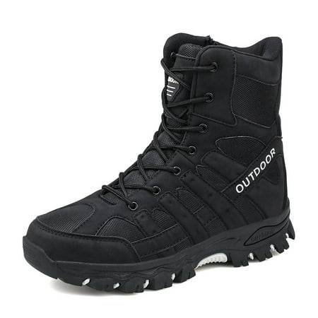 Men s Tactical Hiking Boots Outdoor Non Slip Winter Warm Trekking Mountaineering Shoes
Men s Tactical Hiking Boots Outdoor Non Slip Winter Warm Trekking Mountaineering Shoes