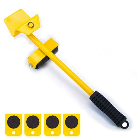 Dheera 5pcs Heavy Object Mover Set Portable Handling Tool for Furnitures Fish Tank Effortless(Yellow)
Dheera 5pcs Heavy Object Mover Set Portable Handling Tool for Furnitures Fish Tank Effortless(Yellow)