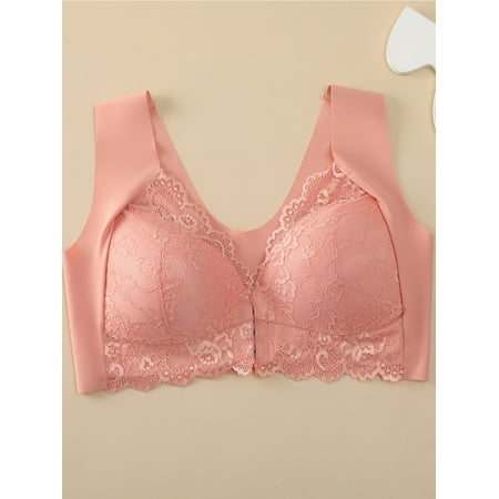 Super Soft & Comfortable Front Close Bra Elegant Lace Wireless Push Up Bra Women s Lingerie & Underwear
Super Soft & Comfortable Front Close Bra Elegant Lace Wireless Push Up Bra Women s Lingerie & Underwear