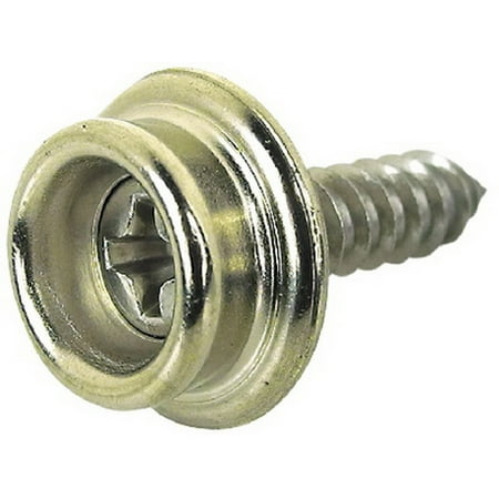 (Price/BG)Seachoice Stainless Steel Button Stud With Tapping Screw #8 x 5/8 Qty. 36 MP7251SC
(Price/BG)Seachoice Stainless Steel Button Stud With Tapping Screw #8 x 5/8 Qty. 36 MP7251SC