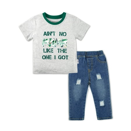 Mijaja Summer Clearance Toddler Baby Boys Hawaii Tshirt Ripped Jeans Outfits Clothes
Mijaja Summer Clearance Toddler Baby Boys Hawaii Tshirt Ripped Jeans Outfits Clothes