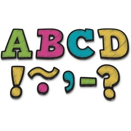 Teacher Created Resources 3 Bold Block Magnet Letters
