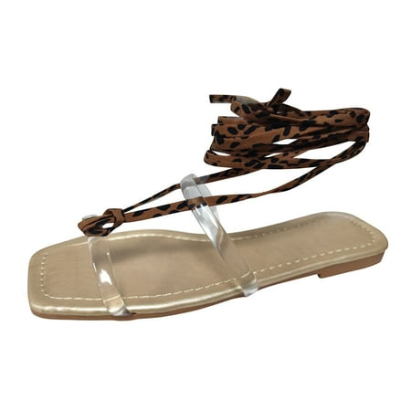 TAIAOJING Women Sandals Suede Leopard Print Ankle Cross Strap Flat Beach Sandals Fashion Shoes Zapatos
TAIAOJING Women Sandals Suede Leopard Print Ankle Cross Strap Flat Beach Sandals Fashion Shoes Zapatos