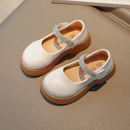 LYCAQL Toddler Shoes Fashion Four Seasons Children Casual Shoes Leather Shoes Thick Bottom Non Slip Hook Loop Booties Girls Size 12 (White 10 Toddler)
LYCAQL Toddler Shoes Fashion Four Seasons Children Casual Shoes Leather Shoes Thick Bottom Non Slip Hook Loop Booties Girls Size 12 (White 10 Toddler)