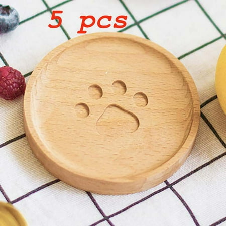 Big Clearance! Natural Wood Drink Coasters with Holder 10*10*1CM 100% Natural Handmade Round Wooden Coasters Protection for Home and Office Décor 1/5Pieces
Big Clearance! Natural Wood Drink Coasters with Holder 10*10*1CM 100% Natural Handmade Round Wooden Coasters Protection for Home and Office Décor 1/5Pieces