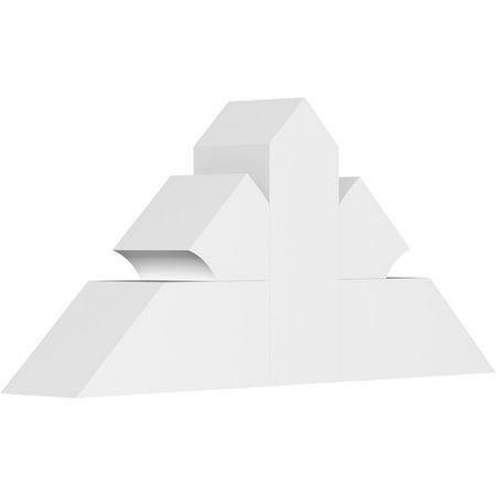 36 W x 16 1/2 H x 6 D x 6 F 11/12 Pitch Richland Architectural Grade PVC Gable Bracket
36 W x 16 1/2 H x 6 D x 6 F 11/12 Pitch Richland Architectural Grade PVC Gable Bracket