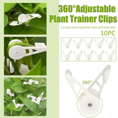 MtsDJSKF 10PC 360° Adjustable Trainer Clips Support Clips Flower Vine Clips Garden Clips Back to School Supplies
MtsDJSKF 10PC 360° Adjustable Trainer Clips Support Clips Flower Vine Clips Garden Clips Back to School Supplies