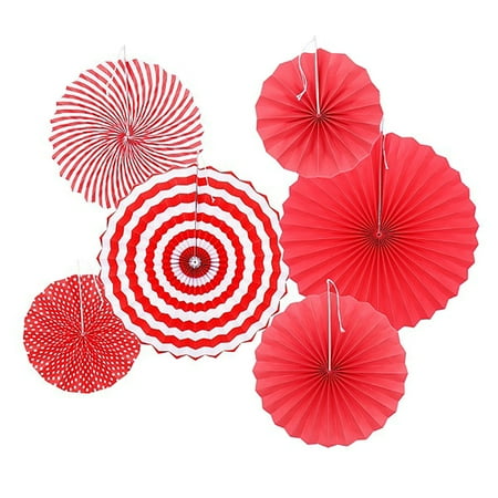 VEAREAR Limits the quantity sells 6 Pcs Paper Fans Lightweight Round Flower Shape Paper Non-fading Flower Fans for Home
VEAREAR Limits the quantity sells 6 Pcs Paper Fans Lightweight Round Flower Shape Paper Non-fading Flower Fans for Home