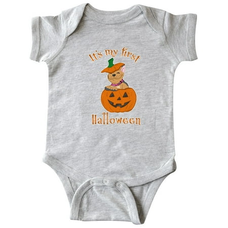 Inktastic Cute Frenchie Puppy It s My 1st Halloween Gift Baby Boy or Baby Girl Bodysuit
Inktastic Cute Frenchie Puppy It s My 1st Halloween Gift Baby Boy or Baby Girl Bodysuit