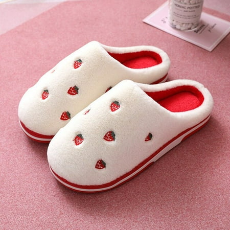 CoCopeaunt Winter Cotton Slippers Womens Slippers Home Warm Fruit Pattern Thick Sole Floor Anti-Slip Couples Home Indoor Slippers Home
CoCopeaunt Winter Cotton Slippers Womens Slippers Home Warm Fruit Pattern Thick Sole Floor Anti-Slip Couples Home Indoor Slippers Home