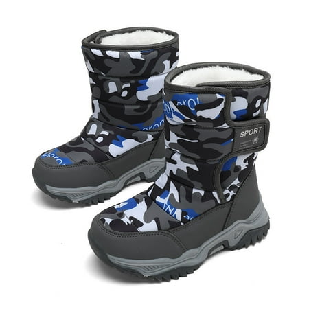 Kids Boys Girls Outdoor Snow Boots Winter Fur Lined Warm Boots Walking Shoes Christmas Gift
Kids Boys Girls Outdoor Snow Boots Winter Fur Lined Warm Boots Walking Shoes Christmas Gift