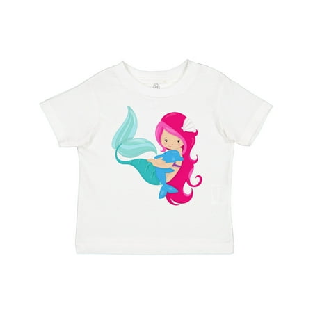 Inktastic Cute Mermaid Little Mermaid Pink Hair Dolphin Gift Toddler Toddler Girl T-Shirt
Inktastic Cute Mermaid Little Mermaid Pink Hair Dolphin Gift Toddler Toddler Girl T-Shirt