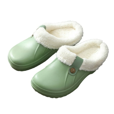 Mightlink 1 Pair Plush Slippers Ultra Soft Non-slip Keep Warm Waterproof EVA Home Indoor Fuzzy Winter Slippers for Daily Wear
Mightlink 1 Pair Plush Slippers Ultra Soft Non-slip Keep Warm Waterproof EVA Home Indoor Fuzzy Winter Slippers for Daily Wear