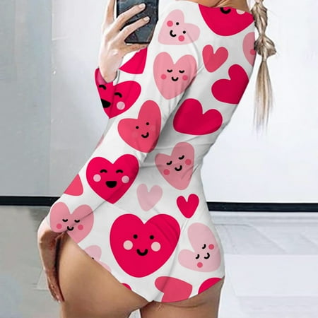Bodysuit for Women Print Long Sleeve Nightwear Jumpsuit Bodysuit Playsuit Romper Summer Beach Clothes for Women 2023 Trendy on Clearance
Bodysuit for Women Print Long Sleeve Nightwear Jumpsuit Bodysuit Playsuit Romper Summer Beach Clothes for Women 2023 Trendy on Clearance