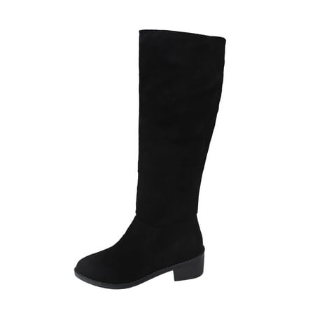 ZAROYEAX Women s Autumn and Winter Suede Solid Color Pointed Boots Warm Casual Temperament Boots
ZAROYEAX Women s Autumn and Winter Suede Solid Color Pointed Boots Warm Casual Temperament Boots
