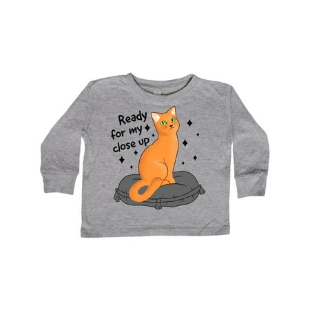 Inktastic Pretty Cat Ready For a Close Up Gift Toddler Boy or Toddler Girl Long Sleeve T-Shirt
Inktastic Pretty Cat Ready For a Close Up Gift Toddler Boy or Toddler Girl Long Sleeve T-Shirt