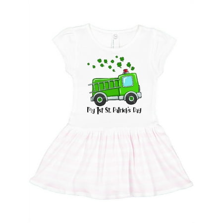 Inktastic My 1st St. Patrick s Day Green Fire Truck with Clovers Gift Toddler Girl Dress
Inktastic My 1st St. Patrick s Day Green Fire Truck with Clovers Gift Toddler Girl Dress