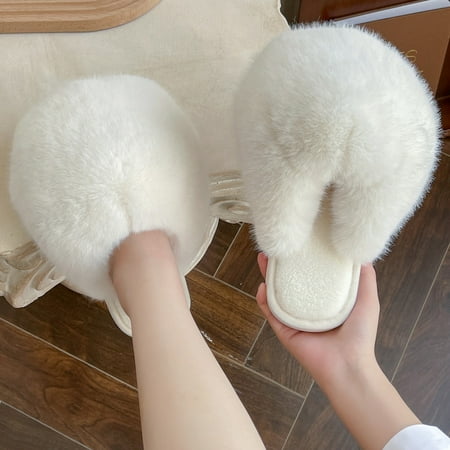 Fluffy Stuffed Slippers Non-slip Indoor House Shoes Comfy Plush Slip For Home Bedroom New
Fluffy Stuffed Slippers Non-slip Indoor House Shoes Comfy Plush Slip For Home Bedroom New