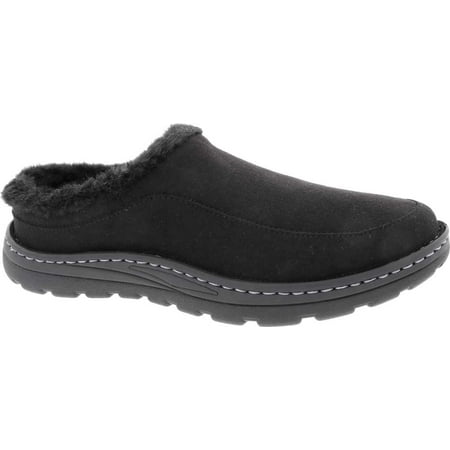 Men s Drew Palmer Clog Black Microsuede 15 M
