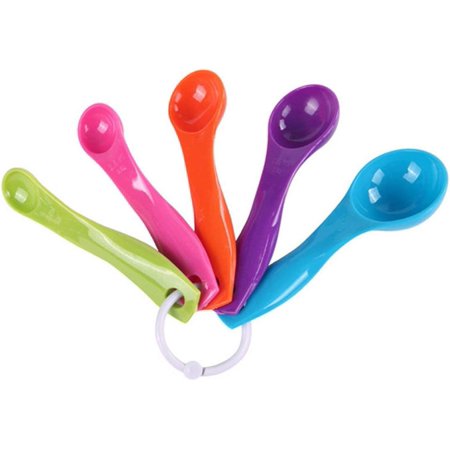 5 Pcs/Set Colorful Plastic Kitchen Measuring Cups Ergonomic Handle Sugar Cake Baking Spoon Household Measuring Scoop
5 Pcs/Set Colorful Plastic Kitchen Measuring Cups Ergonomic Handle Sugar Cake Baking Spoon Household Measuring Scoop