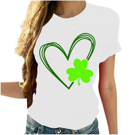 SOOMLON Fashion Nursing Uniforms Womens Scrub Tops Blouse with Pockets St Patricks Day T Shirts Shamrock Graphic Tees Workwear Fashion Summer Half Sleeve Pullover Solid Color Casual Blouse White M
SOOMLON Fashion Nursing Uniforms Womens Scrub Tops Blouse with Pockets St Patricks Day T Shirts Shamrock Graphic Tees Workwear Fashion Summer Half Sleeve Pullover Solid Color Casual Blouse White M