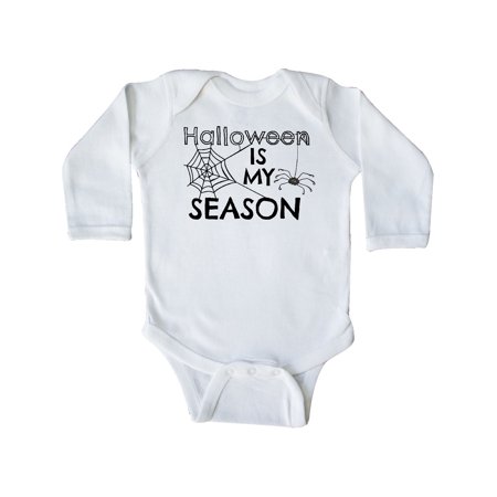 Inktastic Halloween is my Season with Spider and Web Gift Baby Boy or Baby Girl Long Sleeve Bodysuit
Inktastic Halloween is my Season with Spider and Web Gift Baby Boy or Baby Girl Long Sleeve Bodysuit