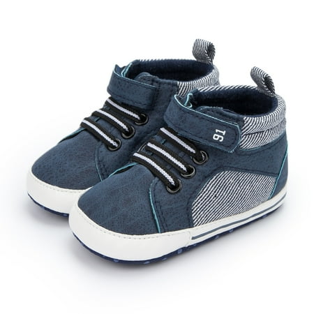 Baby Soft Bottom Non-slip High Top Sneakers Toddler Shoes