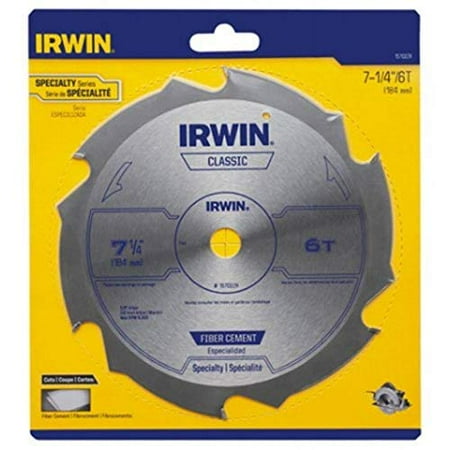 Irwin Tools 15702ZR 7-1/4 6T Fiber Cement Irwin Classic