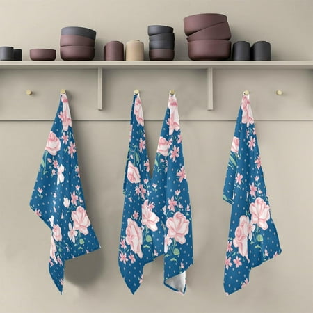SKYSONIC 6 Pack Rose Kitchen Towels Soft Highly Absorbent Dish Towels Reusable Tea Towels Set 28 x 18 Inch
SKYSONIC 6 Pack Rose Kitchen Towels Soft Highly Absorbent Dish Towels Reusable Tea Towels Set 28 x 18 Inch