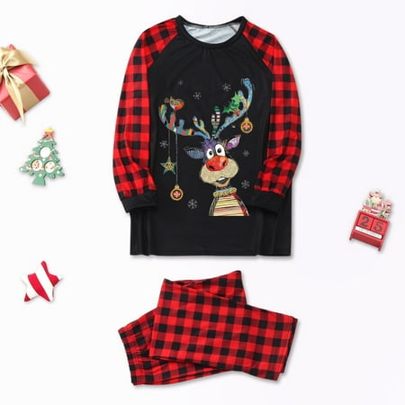 Christmas Gifts Christmas Pajamas for Family Xmas Pajamas Pjs Sleepwear Outfits Matching Set Polyester Black M
Christmas Gifts Christmas Pajamas for Family Xmas Pajamas Pjs Sleepwear Outfits Matching Set Polyester Black M