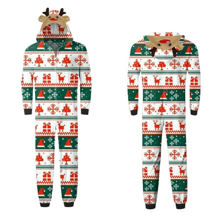 Parent-child Warm Christmas Set Printed Home Wear Hoodid Pajamas Dads Jumpsuit christmas pajamas for family
Parent-child Warm Christmas Set Printed Home Wear Hoodid Pajamas Dads Jumpsuit christmas pajamas for family