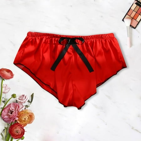 Pxiakgy intimates for women Silk SXXXL Satin Pajamas Sleepwear Women s Bow Shorts Underwear Red + L
Pxiakgy intimates for women Silk SXXXL Satin Pajamas Sleepwear Women s Bow Shorts Underwear Red + L