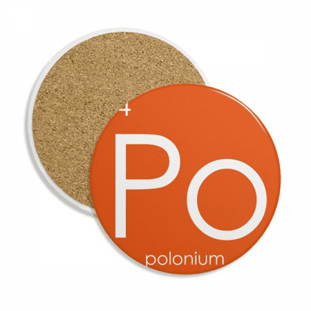 Chestry Elements Period Table Semetal Polonium Po Coaster Cup Mug Tabletop Protection Absorbent Stone
Chestry Elements Period Table Semetal Polonium Po Coaster Cup Mug Tabletop Protection Absorbent Stone