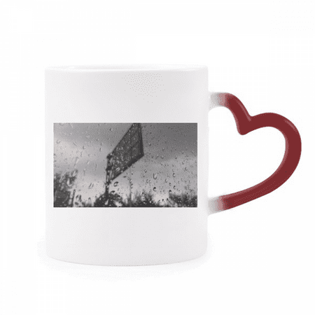 In The Rainy Day Photography Heat Sensitive Mug Red Color Changing Stoneware Cup
In The Rainy Day Photography Heat Sensitive Mug Red Color Changing Stoneware Cup