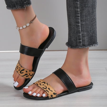 PEASKJP Wide Width Sandals for Women Women s Non-Slip Slippers Round Toe Floor Comfortable Arch Support Slip on Flat Sandals Black 8.5
PEASKJP Wide Width Sandals for Women Women s Non-Slip Slippers Round Toe Floor Comfortable Arch Support Slip on Flat Sandals Black 8.5
