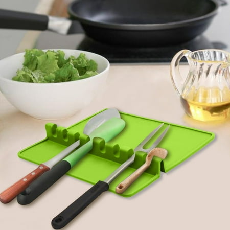 Dinnerware 2PC Silicone Spoon BPA-Free Anti-slip Heat Resistant Grill Kitchen Utensil Rest
Dinnerware 2PC Silicone Spoon BPA-Free Anti-slip Heat Resistant Grill Kitchen Utensil Rest