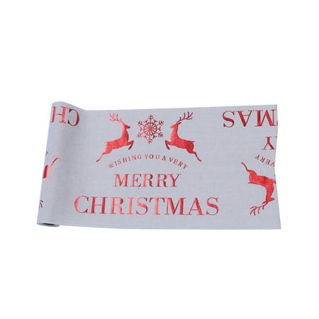 Snowflake Elk Pattern Tablecloth Christmas Themed Table Runner Table Covers Party Supplies for Party Christmas
Snowflake Elk Pattern Tablecloth Christmas Themed Table Runner Table Covers Party Supplies for Party Christmas