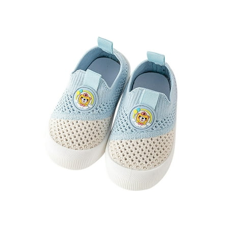 Woobling Girls Boys Casual Shoes Mesh Flats Slip On Sneakers Toddler Kid Walking Shoe Soft Sole First Walker Fashion Blue 6.5C
Woobling Girls Boys Casual Shoes Mesh Flats Slip On Sneakers Toddler Kid Walking Shoe Soft Sole First Walker Fashion Blue 6.5C