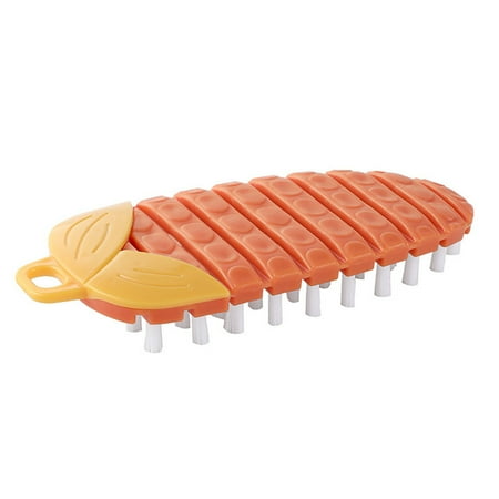 HXAZGSJA Bendable Fruit and Vegetable Brush Cleaning Brushes for Potato Cucumber Carrot(Yellow)
HXAZGSJA Bendable Fruit and Vegetable Brush Cleaning Brushes for Potato Cucumber Carrot(Yellow)