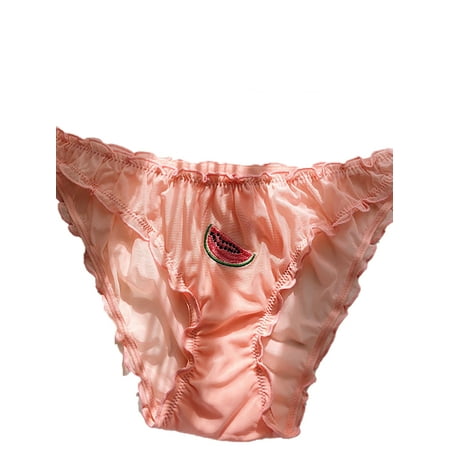Kiapeise Sexy Female Lace Underwear Panty Temptation Low Waist Fruit Embroidery Transparent Seamless Sweet Briefs
Kiapeise Sexy Female Lace Underwear Panty Temptation Low Waist Fruit Embroidery Transparent Seamless Sweet Briefs