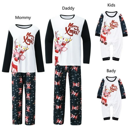 Family Christmas Pajamas Matching Sets Christmas Sleepwear Parent-Child Pjs Outfit for Christmas Holiday Xmas Party
Family Christmas Pajamas Matching Sets Christmas Sleepwear Parent-Child Pjs Outfit for Christmas Holiday Xmas Party