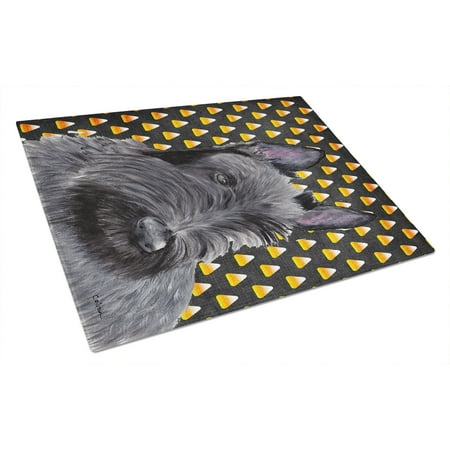 Caroline s Treasures Scottish Terrier Candy Corn Halloween Portrait Glass Cutting Board Large
Caroline s Treasures Scottish Terrier Candy Corn Halloween Portrait Glass Cutting Board Large